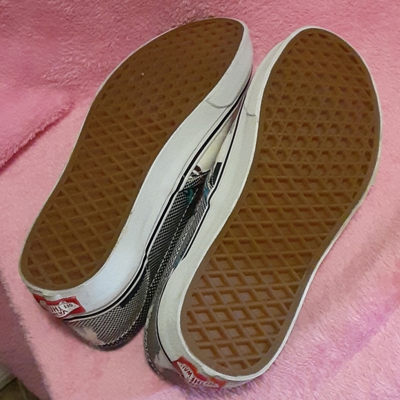 add on $55 Pristine Van's van doren rare slips 7.5W 6M graphic - - Picture 4 of 5